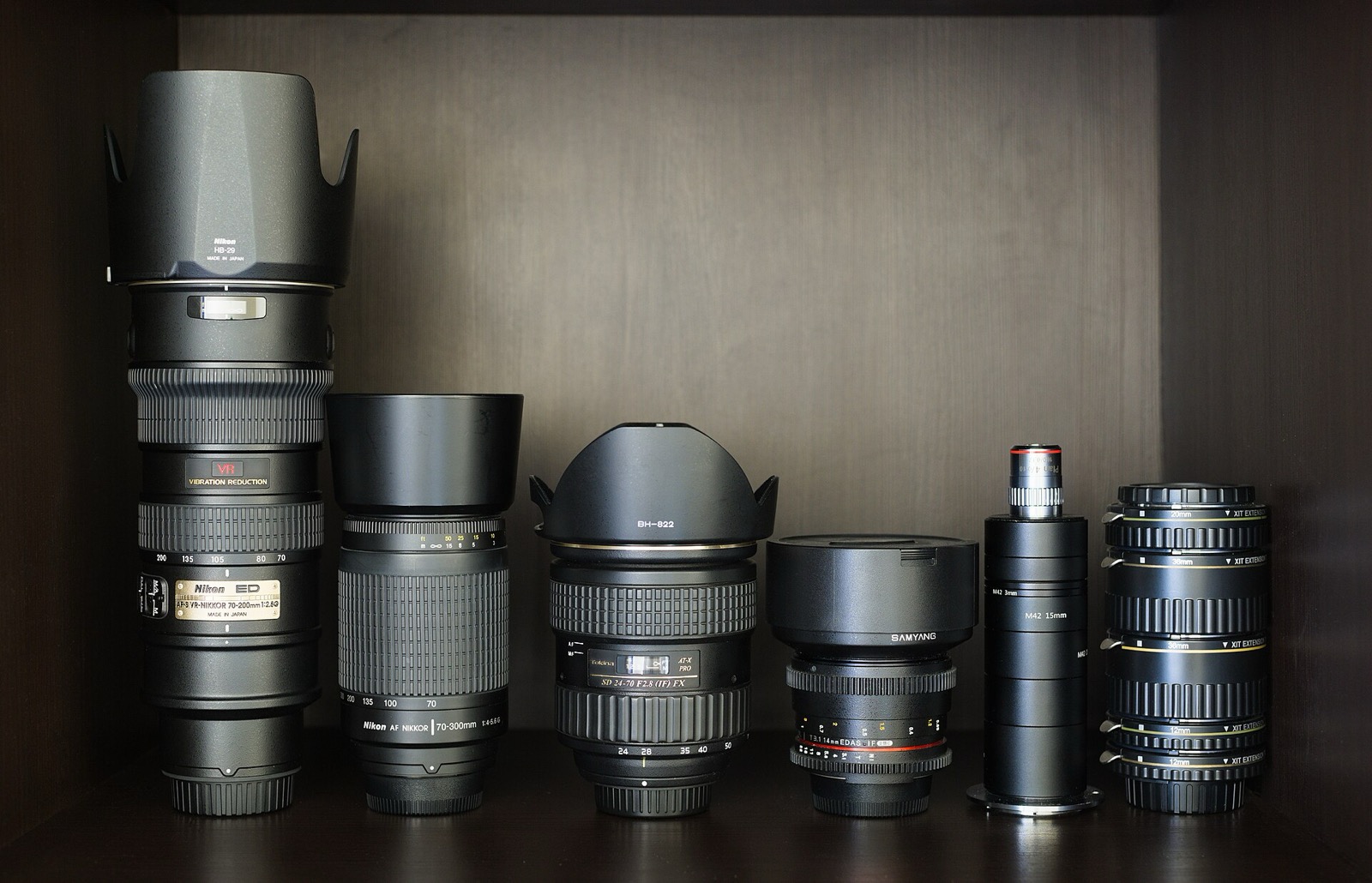 Prime lenses